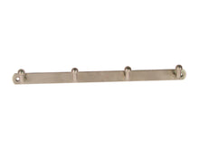 Linea Bertomani Porte-serviette 4 crochets 3,5x31 cm inox