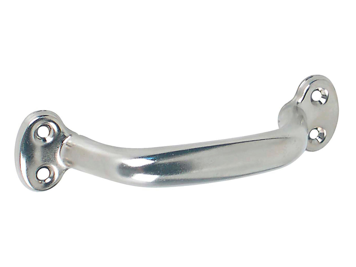 Linea Bertomani Handvat hol 88-90 mm ijzer vernikkeld