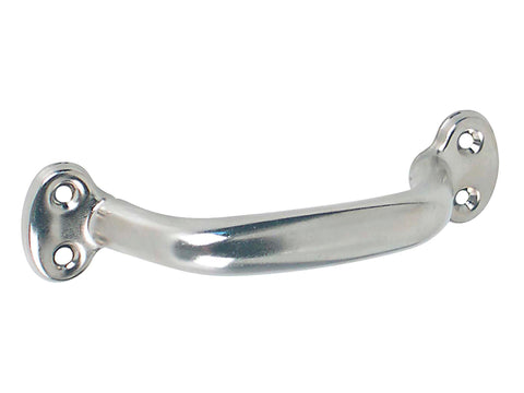 Linea Bertomani Handvat hol 88-90 mm ijzer vernikkeld