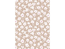 Captain Cook Happy Days Mocha toile cirée 160x130 cm