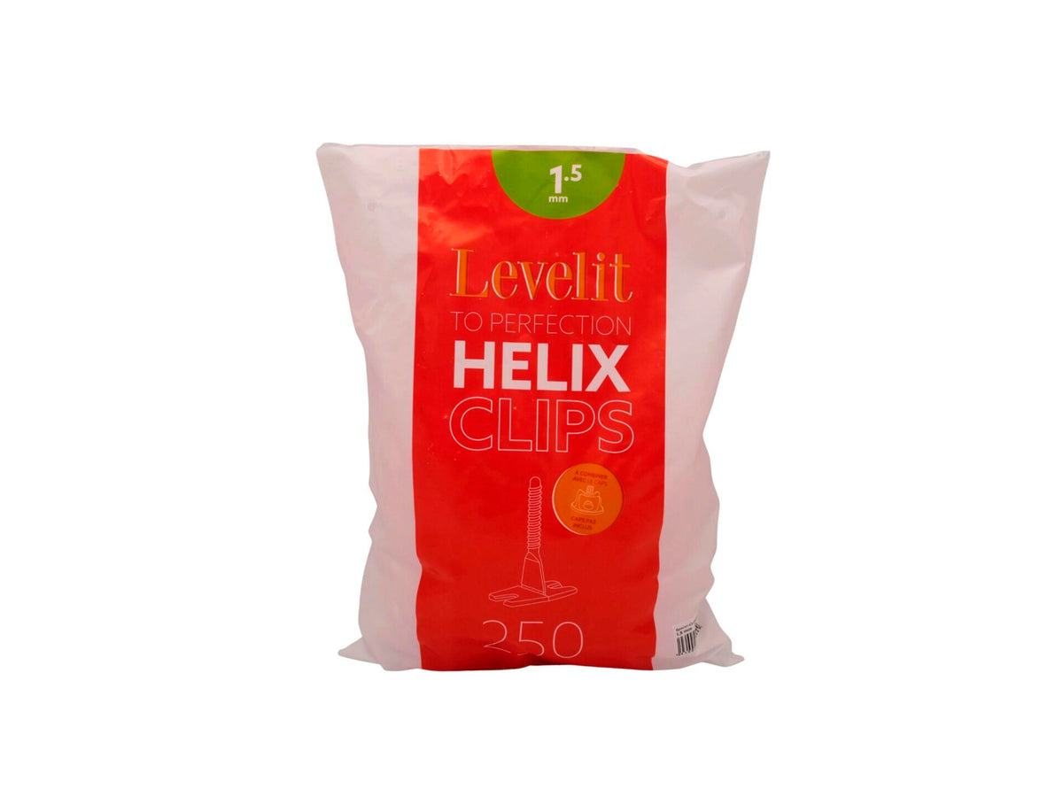 Levelit Helix clips 1,5mm 250 stuks
