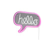 Reality Hello applique murale LED 5W transparent