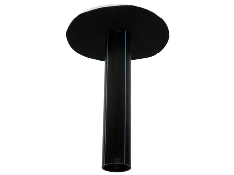 Aquaplan Hemelwaterafvoer verticaal rond inpandig 63mm
