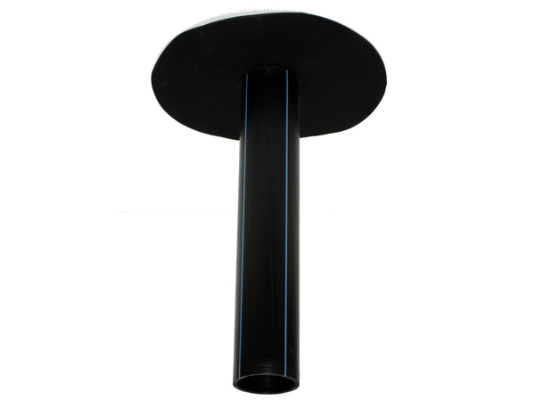 Aquaplan Évacuation d'eaux pluviales vertical rond incorporé 63mm