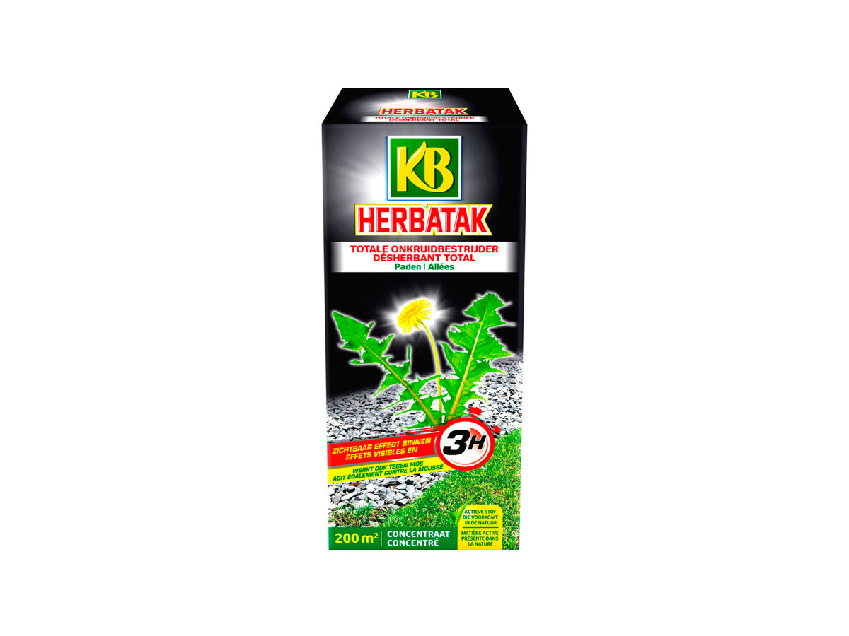 KB Herbatak totale onkruidverdelger paden 450ml