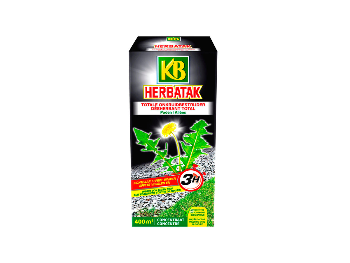 KB Herbatak totale onkruidverdelger paden 900ml