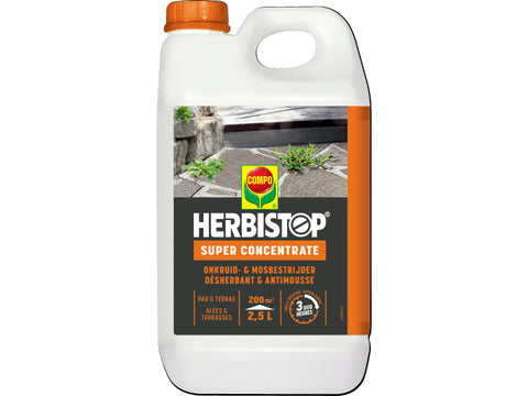 Compo Herbistop Super anti-onkruid & anti-mos terrassen en paden 2,5l
