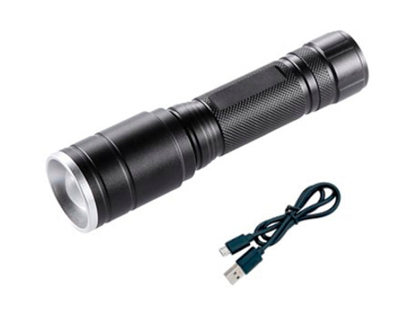 Prolight Hi-Power torche LED rechargeable 500lm aluminium