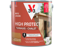 V33 High Protect beits tuinhuis 2,5l natuur eik