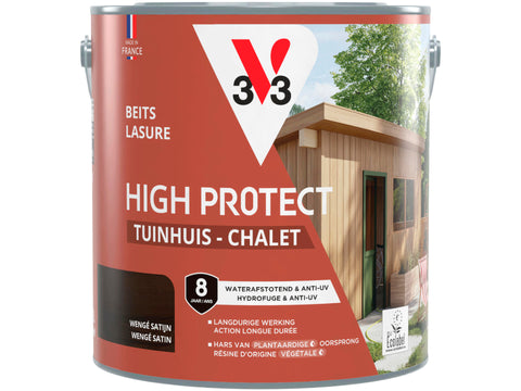 V33 High Protect beits tuinhuis 2,5l wengé