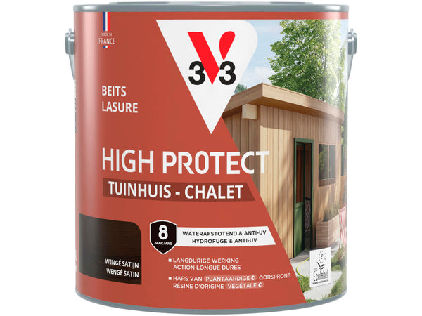 V33 High Protect lasure chalet 2,5l wengé