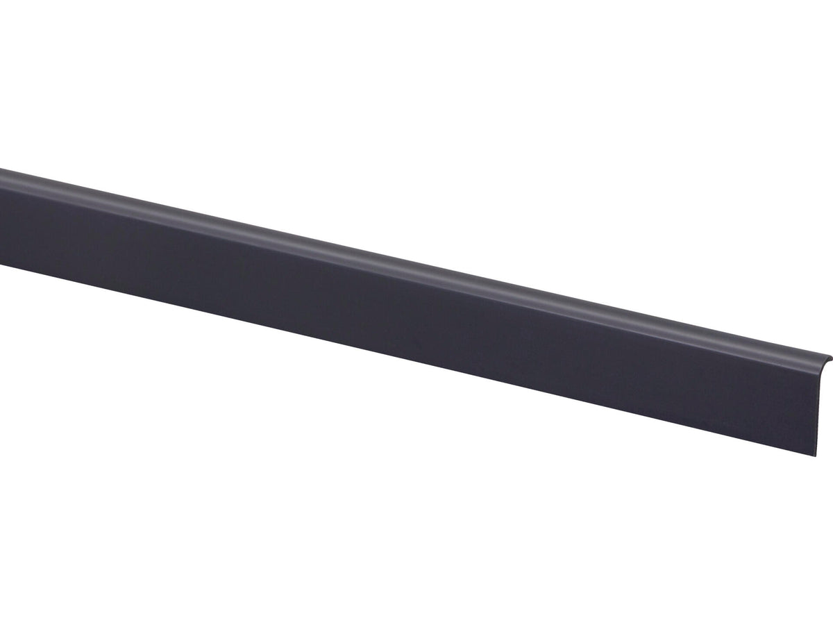 Hockeysticklijst 8x21 mm 260cm antraciet