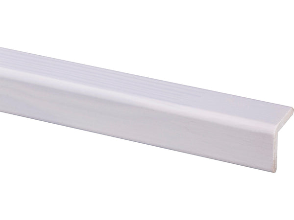 Moulure d’angle 27x27 mm 270 cm pin blanc prépeint