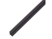 Cornière 10x10x1 mm 200cm aluminium anodisé noir