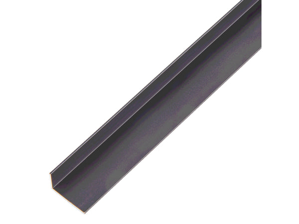 Cornière 20x10x1 mm 100cm aluminium anodisé noir