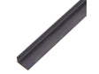 Hoekprofiel 20x10x1 mm 200cm geanodiseerd aluminium zwart