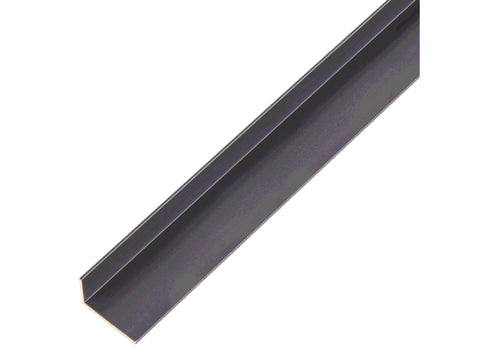 Hoekprofiel 20x10x1 mm 200cm geanodiseerd aluminium zwart