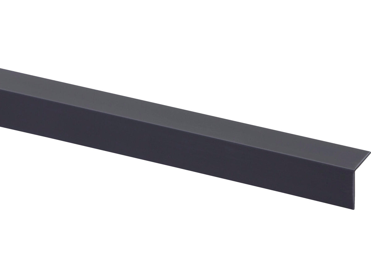 Hoekprofiel 20x20mm 260cm antraciet
