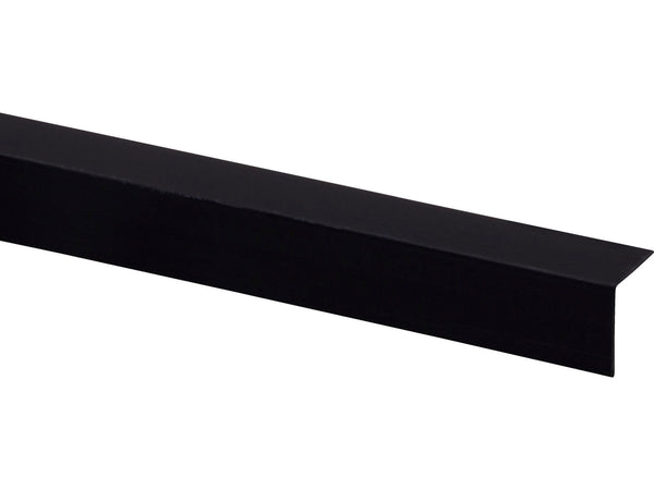 Hoekprofiel 25x25 mm 260cm zwart
