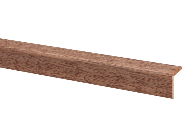 Hoekprofiel 27x27 mm 270cm hardhout rood
