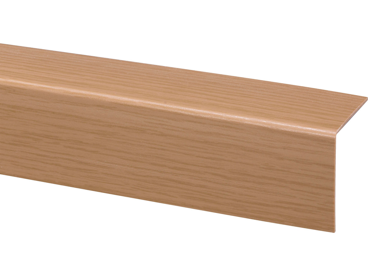 Hoekprofiel 40x40 mm 260cm PVC lichte eik
