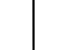 Hoekprofiel PVC 100x100 mm 260cm zwart
