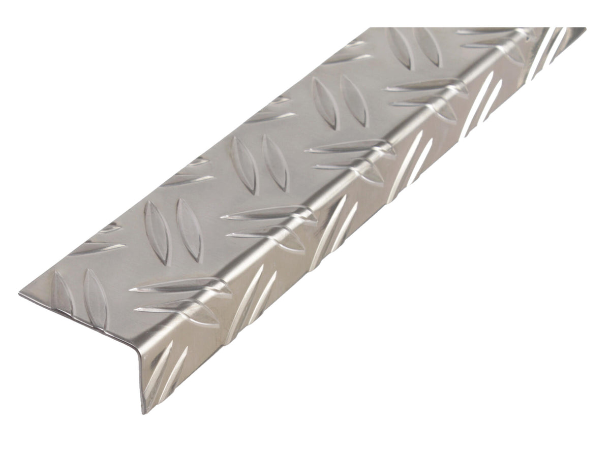 Hoekprofiel traan 65,6x35,5x1,5 mm 100cm aluminium