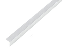 Cornière autocollant 10x10x1 mm 100cm aluminium chromé