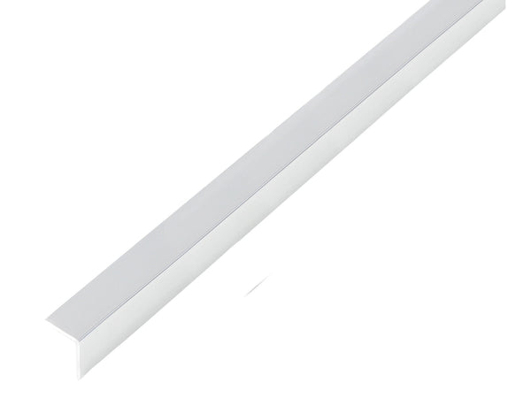 Hoekprofiel zelfklevend 10x10x1 mm 100cm verchroomd aluminium