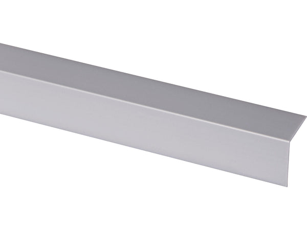 Moulure d’angle autocollante 25x25 mm 260 cm gris