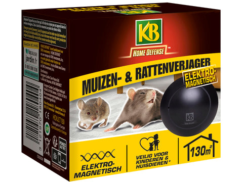 KB Home Defense elektromagnetische muizen- en rattenverjager