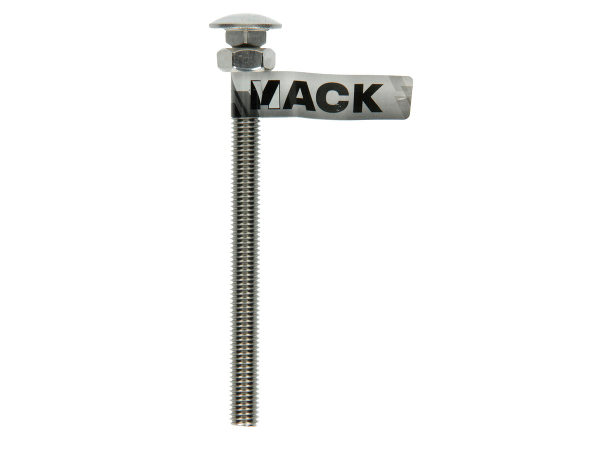 Mack Houtbout met moer M10 130mm inox