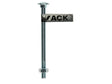 Mack Houtbout met moer M10 140mm verzinkt