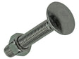 Mack Houtbout met moer M5 30mm inox 6 stuks