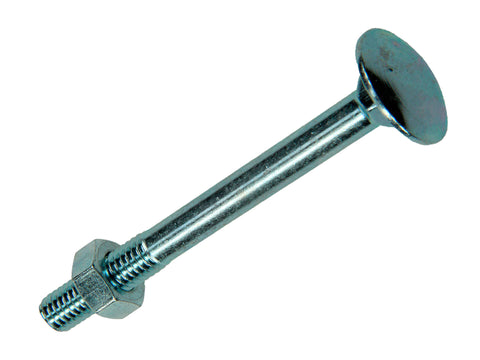 Mack Houtbout met moer M6 60mm verzinkt 100 stuks