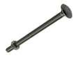 Mack Houtbout met moer M6 80mm inox 2 stuks