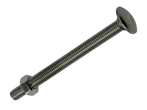 Mack Houtbout met moer M8 100mm inox