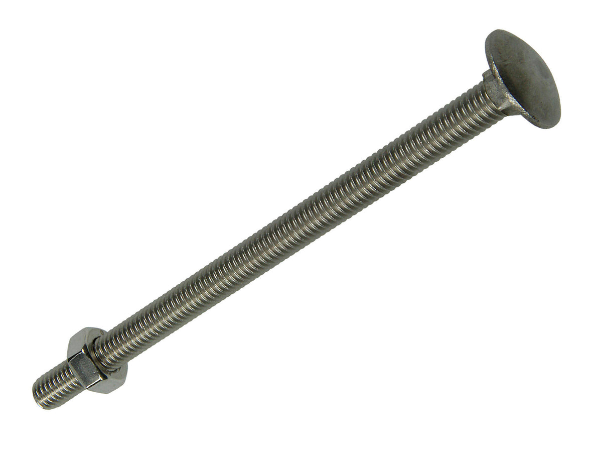 Mack Houtbout met moer M8 120mm inox
