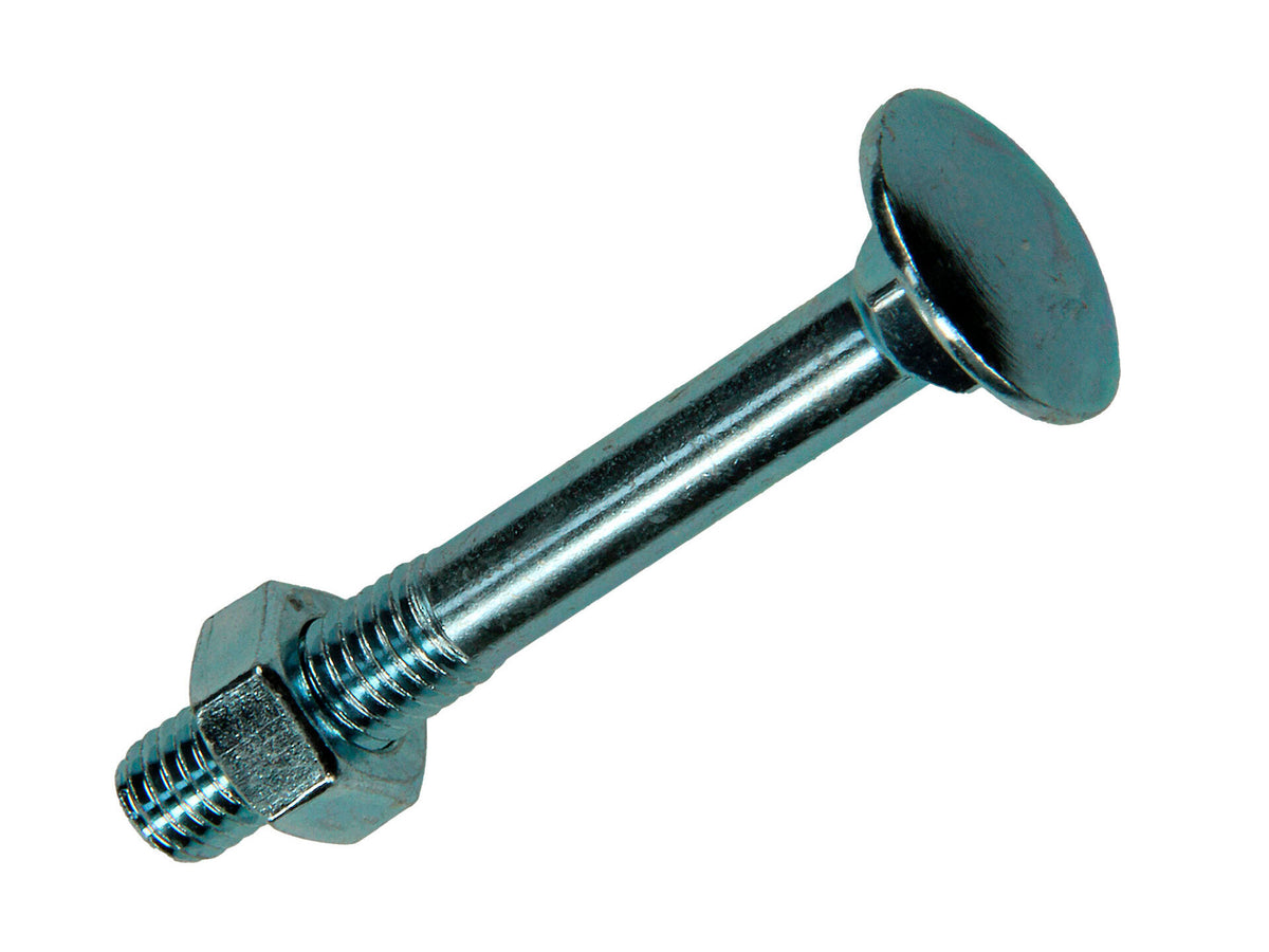 Mack Houtbout met moer M8 60mm verzinkt 75 stuks