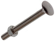 Mack Boulon pour bois avec écrou M8 80mm inox