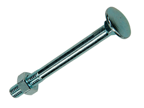 Mack Houtbout met moer M8 80mm verzinkt 14 stuks