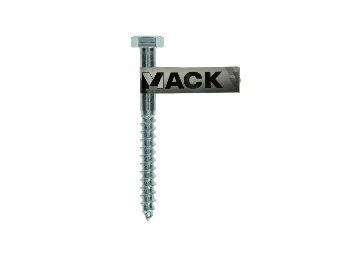 Mack Houtdraadbout 10x100 mm verzinkt