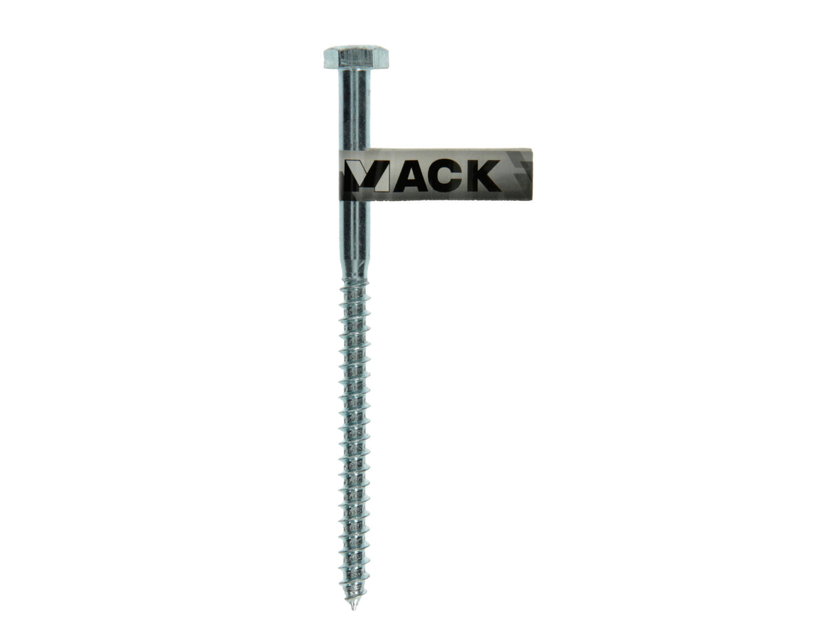Mack Houtdraadbout 10x160 mm verzinkt