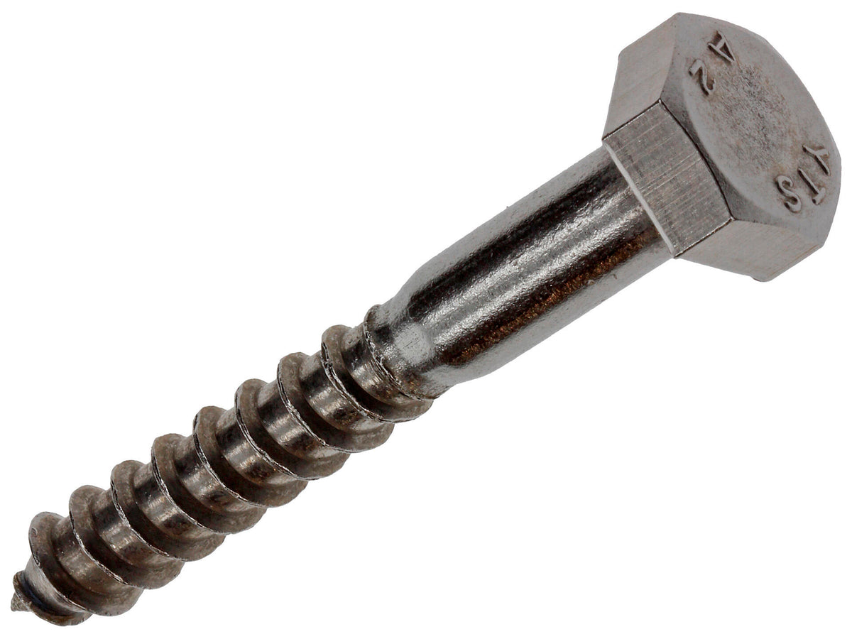 Mack Houtdraadbout 10x70 mm inox 2 stuks
