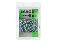 Mack Houtdraadbout 6x30 mm verzinkt 40 stuks