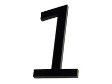 Huisnummer 1 polyester 6cm