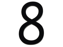 Huisnummer 8 polyester 6cm