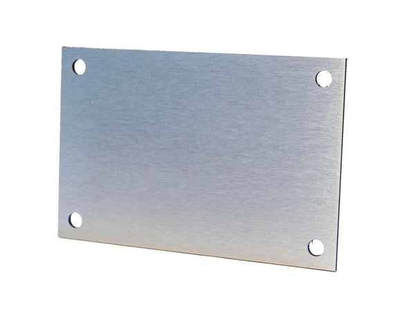 Huisnummerbord met gaatjes 10x15 cm