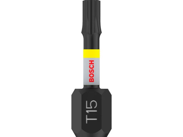 Bosch Professional Impact Control embout de vissage T15 25mm 2 pièces
