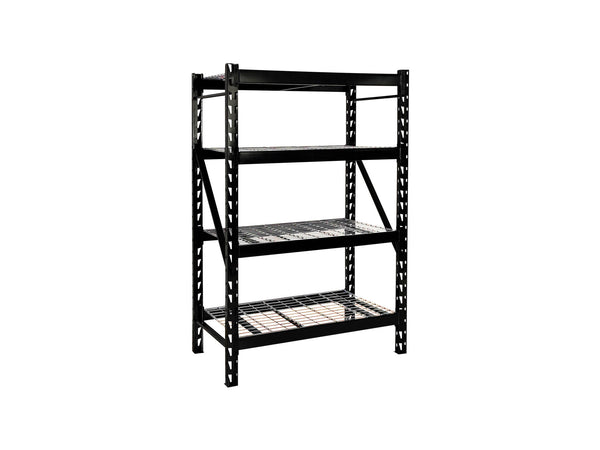 Practo Home Industrial Heavy Duty opbergrek 180x100x60 cm metaal zwart